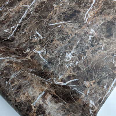 Marble Design PVC Nội thất phim cho nhà bếp Trình trên trang trí