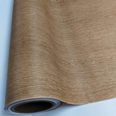 Phim nội thất PVC bán cứng với kết cấu gỗ cho đồ nội thất màng Mdf