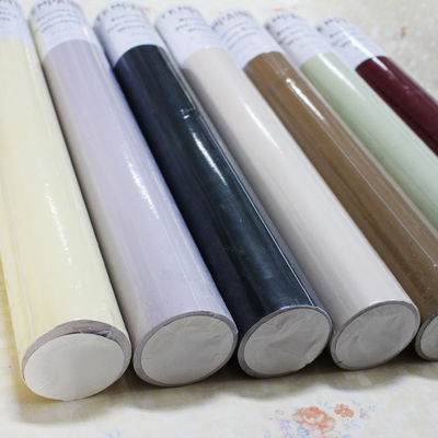 Màu sắc khác nhau 122cm*50m Tự dán PVC Bức tường vỏ và dán Bức tường