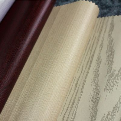 Đổi mới đồ nội thất gỗ hạt phim tự dính giấy liên lạc cuộn 0.08mm-0.15mm
